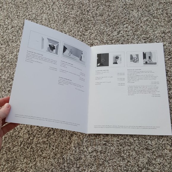 Exclusive Cartier Creations Catalog and Pricelist Winter 2021 - Picture 11 of 13